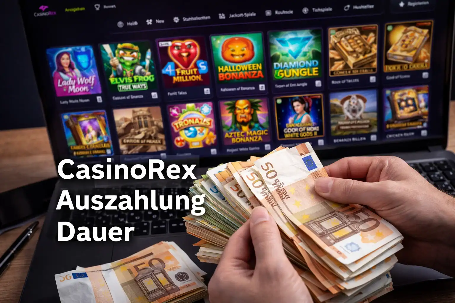 CasinoRex Auszahlungen Dauer 2026